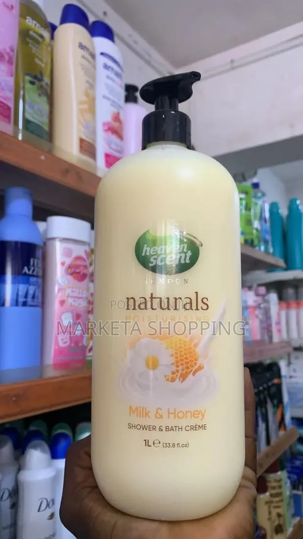 Heaven Scent Natural Moisturising Milk Honey Shower Gel 1L · Photo 1