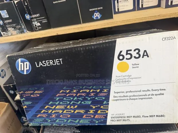 HP 653A Yellow Toner · Photo 1