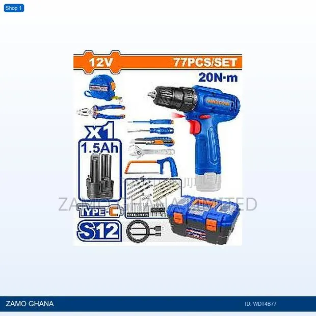 77 PCS Tools - Wdt4b77 · Photo 1