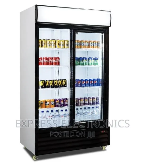Classy Sleek White Display Pearl PVC-74 ,568 Litres 2door · Photo 1