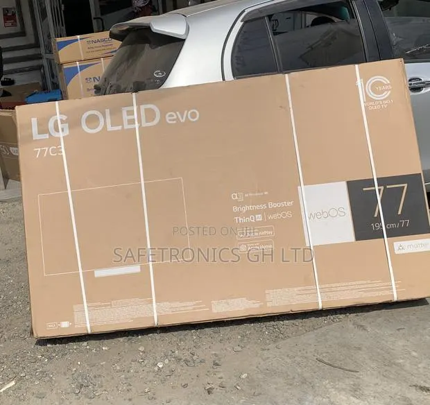 Exclusive LG 4k Oled 77c3 Uhd Smart Android TV · Photo 1