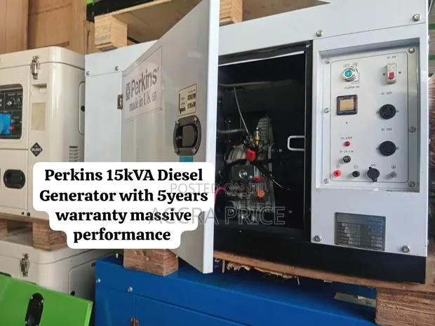 Massive Performance Perkins 15kVA Diesel Generator With 5Year Warranty · Photo 1
