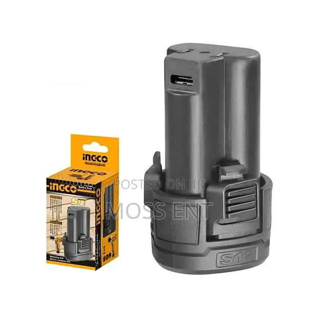 Ingco Lithium-Ion Battery Pack 12v USB-C - Fbli12153 · Photo 1