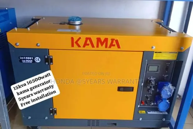 Power Ray Kama 15kva 16500watt Generator Diesel 15kva Kama · Photo 1