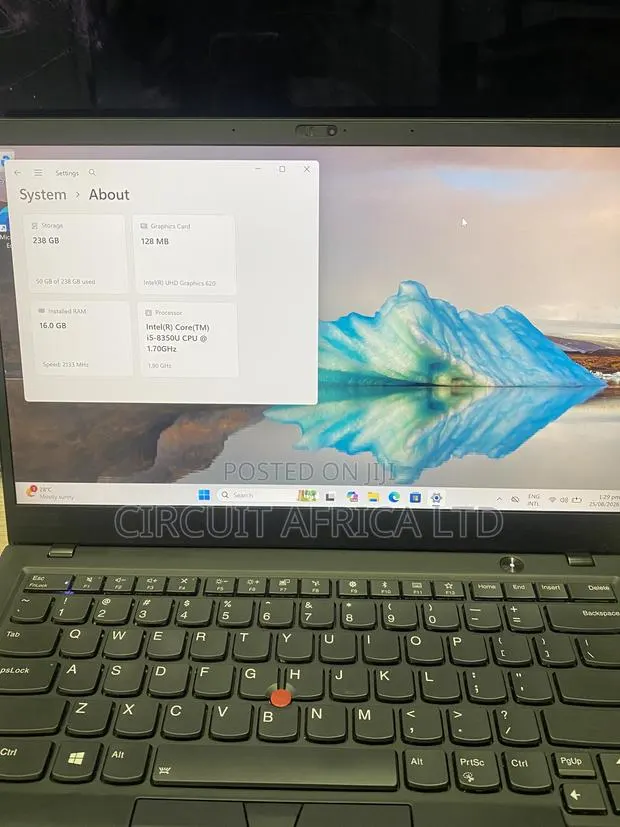 Laptop Lenovo ThinkPad X1 Carbon 16GB Intel Core i5 SSD 256GB · Photo 1