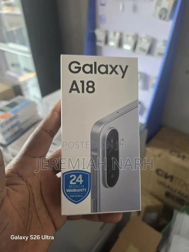 New Samsung Galaxy A18 128 GB Silver · Photo 1