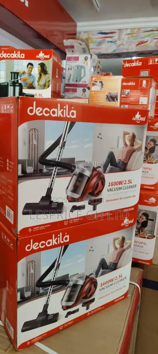 Exclusive Price Cut on Our Latest 1600w Vacuum Cleaner From Decakila · Photo 1