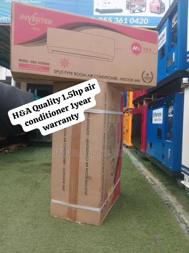 H&A 1.5HP Split Air Conditioner – Fast Room Cooling With Quiet · Photo 1