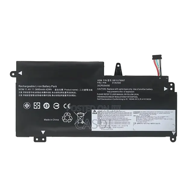 SB10K97592 01av401/402 01av435/436/437 Is for Lenovo Laptop Batteries · Photo 1