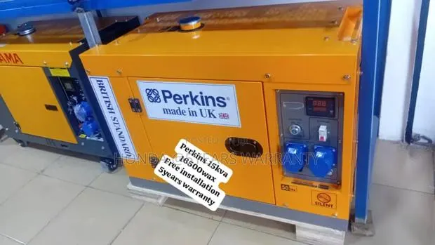 Build Electric Power With 15kva 16500wax Perkins Generator · Photo 1
