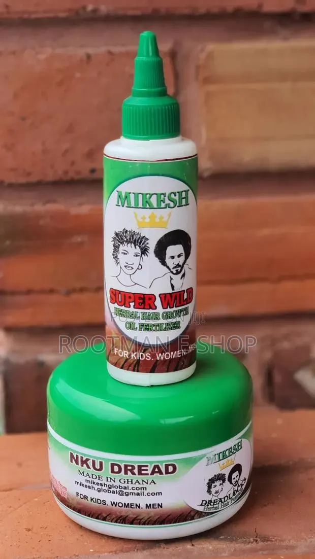 Mikesh Hair Fertilizer + Hair Pomade ( Drednku) · Photo 1