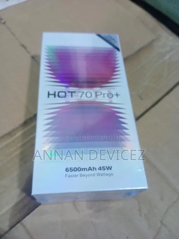 New Infinix Hot 70 Pro 5G+ 256 GB Black · Photo 1