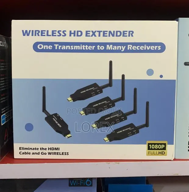 Wireless HDMI 50m 3 in 1 (1080p) One Transmitter to 3 Receivers · Photo 1