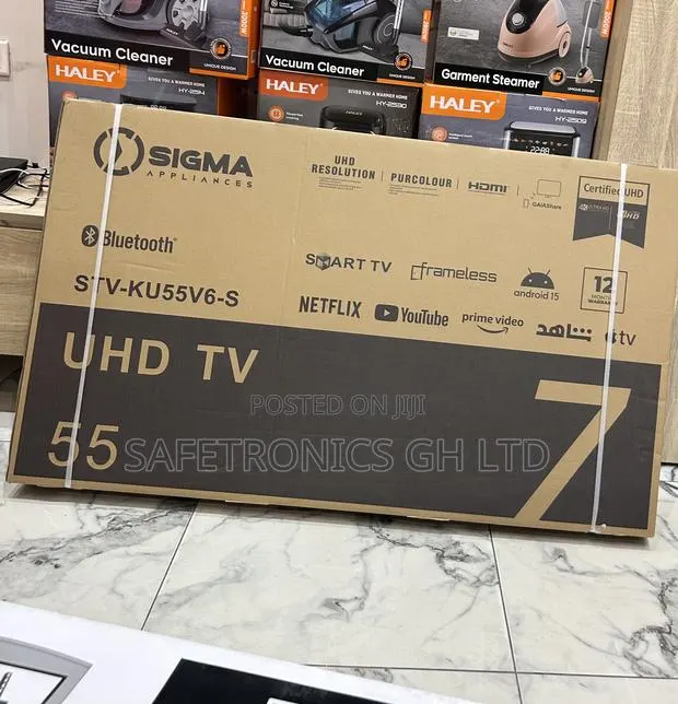 Exclusive Sigma 55 Inch Led Uhd Android Frameless Tv · Photo 1