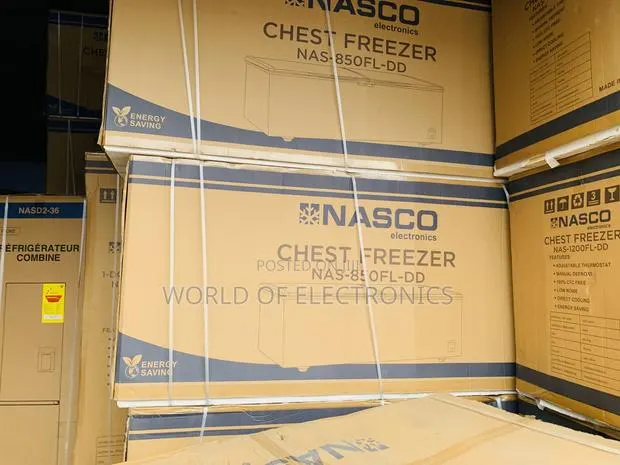 Grab the New Nasco NAS-850FL-DD 600-Liters Double Door Chest Freezer · Photo 1