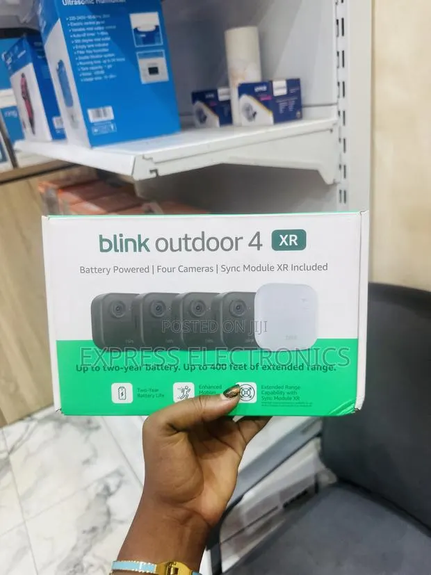 Lovely New Black Blink Outdoor 4 Camera · Photo 1
