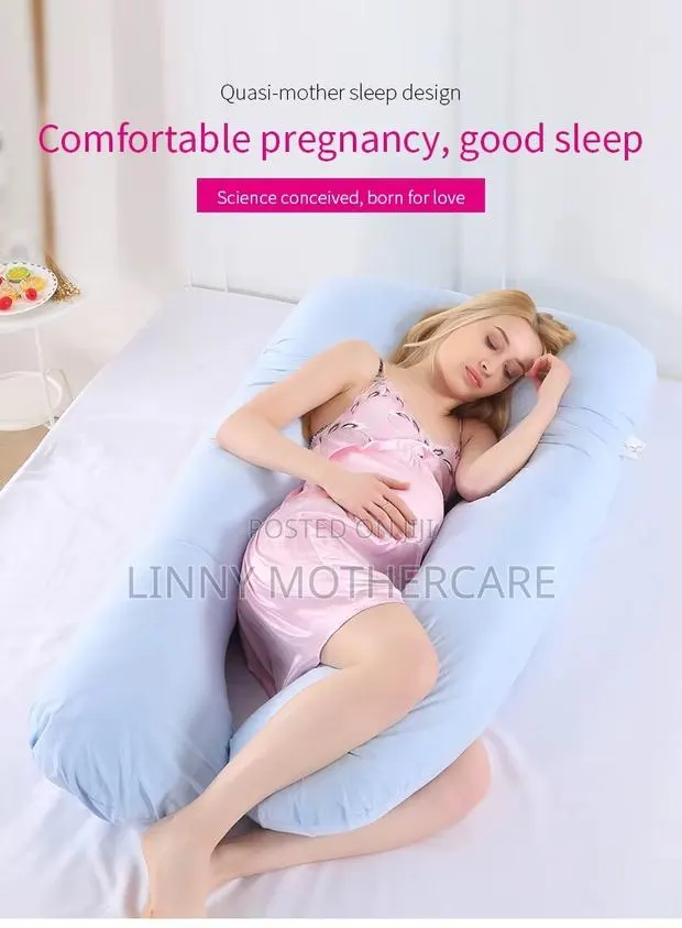 Full Body U-Shaped Pregnancy Support Pillow · Photo 3