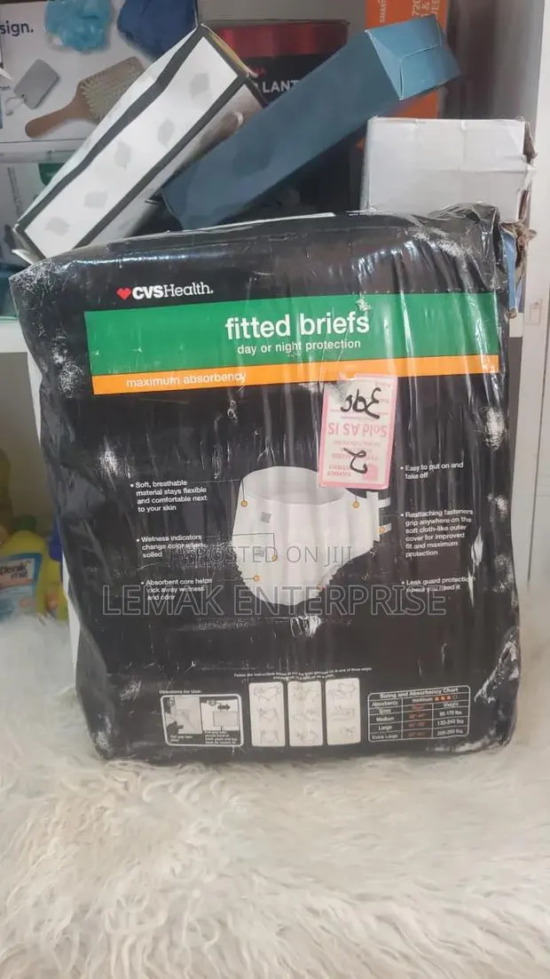 CVS Health Fitted Briefs With Maximum Absorbency for Day or Night. · Photo 3