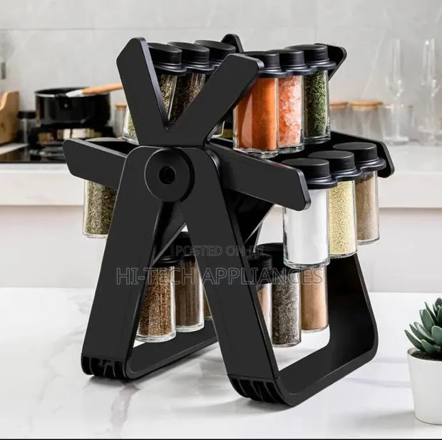 18 Jar Rotating Spice Rack · Photo 1