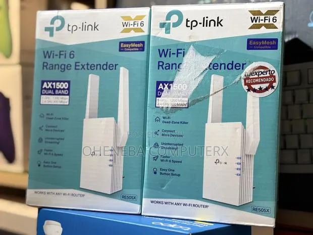 TP-Link AX1500 WiFi 6 Extender With External Antenna Up to 1500mbps · Photo 1