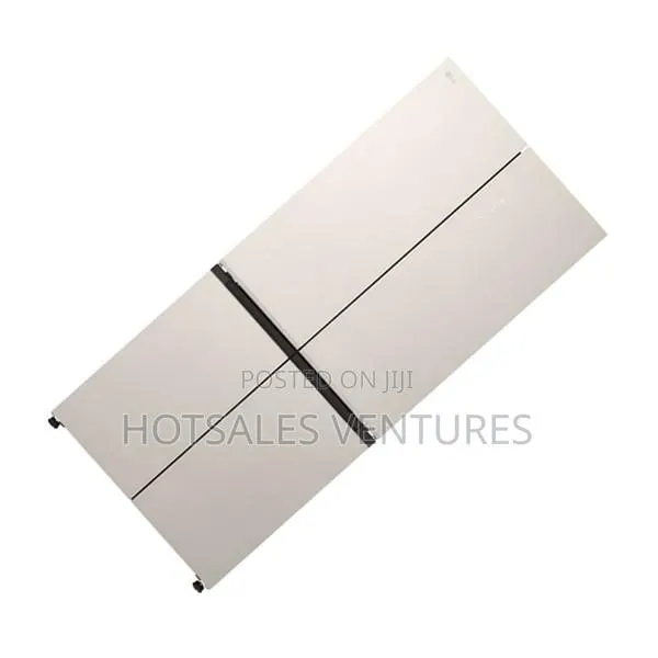 STRONG LG 550 LITRES Four Doors Silver Color FRIDGE - GCFB50FPLAM · Photo 1