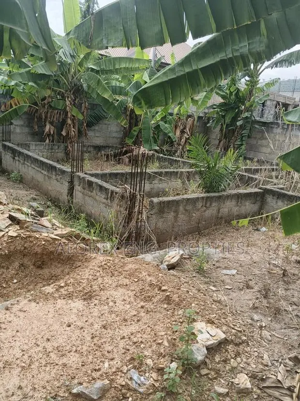 A Plot of Land With Footing for Sale at Oyarifa Teiman · Photo 1