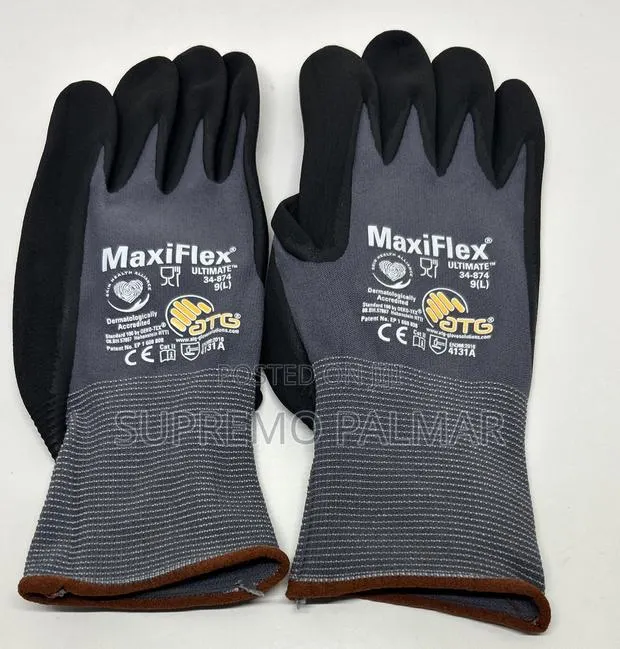 ATG MaxiFlex Ultimate 34-874 Safety Work Gloves · Photo 1