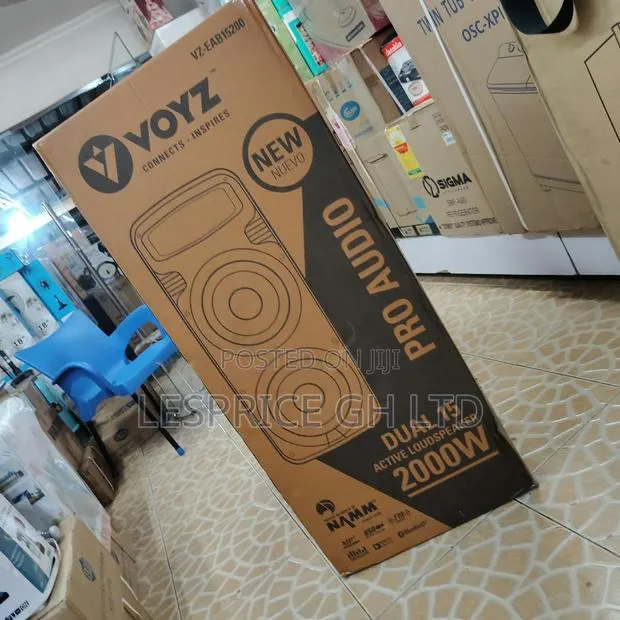 Tuesday Special Promo on Our Fantastic 2000W Voyz Bluetooth Speakers · Photo 1