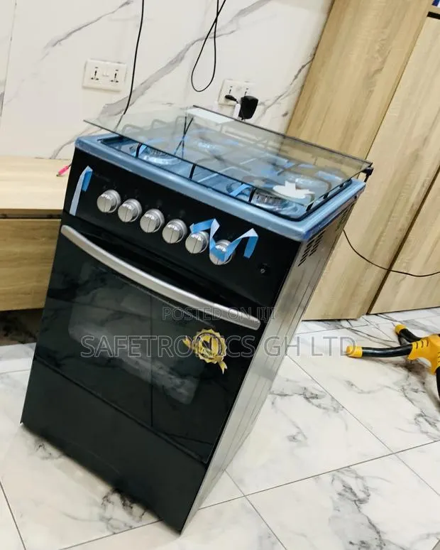 Get Your Favorite Black 4 Gas Burner Glass (50x50) Volcano Cooker · Photo 1