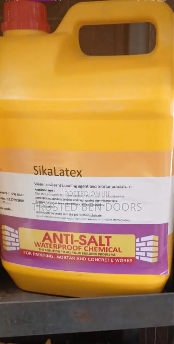 Sikalatex 5 Litres Anti_salt and Waterproof for Plastering & Concrete · Photo 1