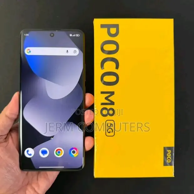 New Xiaomi Poco M8 512 GB Black · Photo 1