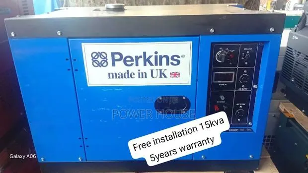 Perkins 15kVA Heavy Duty Silent Generator 15kva · Photo 1