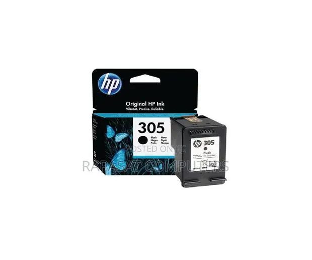 HP 305 Black Ink Cartridge · Photo 1