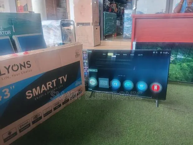 Ailyons LED Smart TV – Sleek Design, Clear Display Smart Features · Photo 1