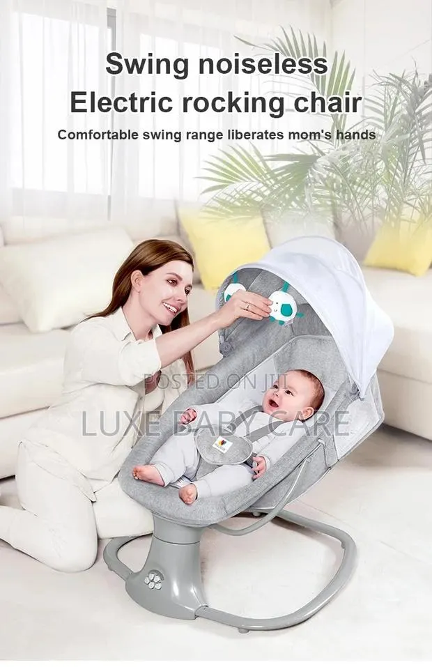 Electronic Cradle, Baby Rocking Chair · Photo 4