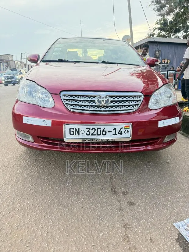Toyota Corolla Sedan Automatic 2005 Red · Photo 1