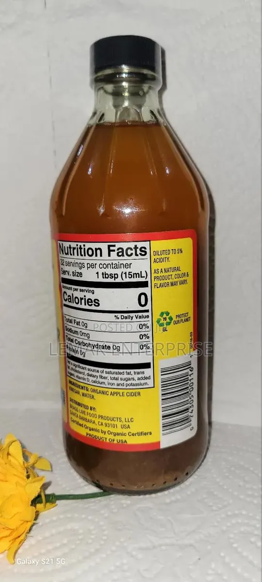Bragg Organic Apple Cider Vinegar 473ml · Photo 2