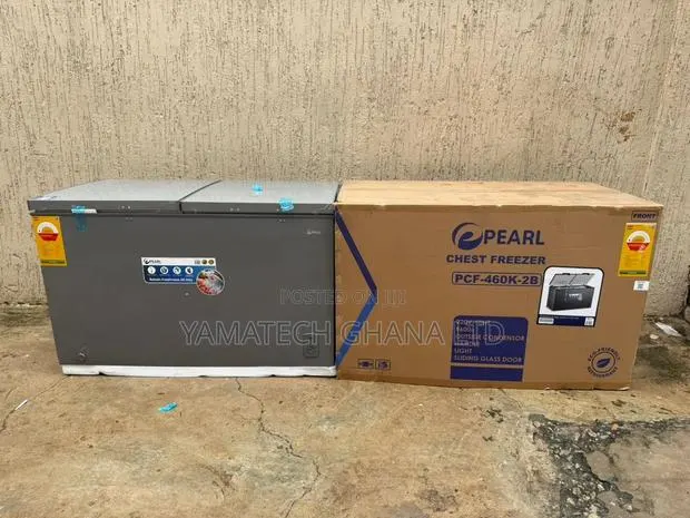 Fast Cooling and Freezing Pearl 350 Litre Double Door Chest Freezer · Photo 1
