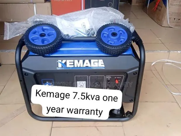 Kemage 7.5kva Generator With Electric Start–Durable Performance 7.5kva · Photo 1