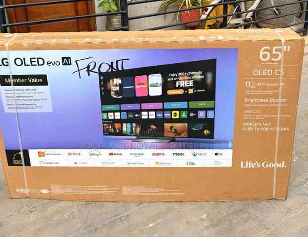 LG 65" OLED Evo AI TV With Brightnes Booster Ultimate Smart webOS · Photo 1