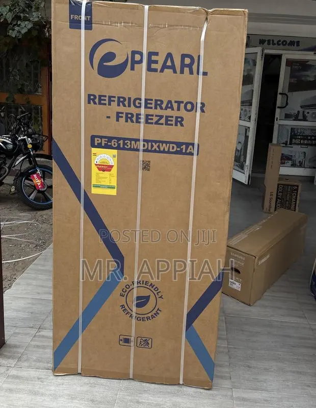 Upgrade Your Kitchen With Pearl 421Liters Side by Side Fridge(Gray) · Photo 1