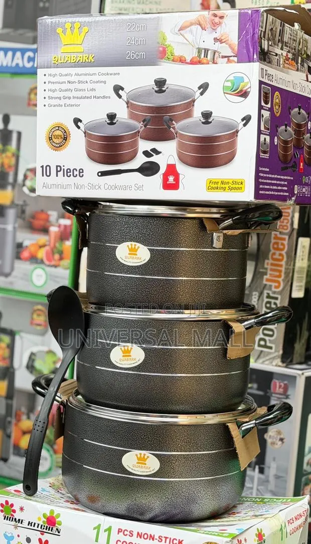5 Sets or 10pieces Aluminum Cookware Set · Photo 1