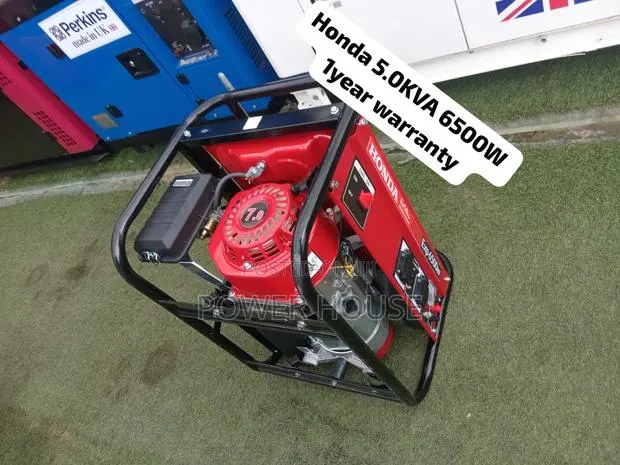 Honda 6500W Generator – Premium Quality Petrol Genset for Homes, Shops · Photo 1