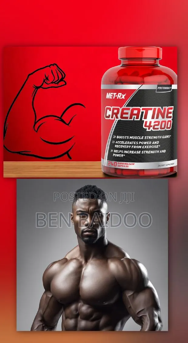 Creatine Supplement (Increased Capacity and Maximum Strength · Photo 1