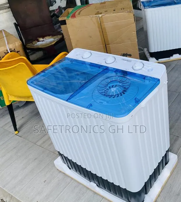 Check Out Nasco 10kg Semi-Automatic Washing Machine · Photo 1
