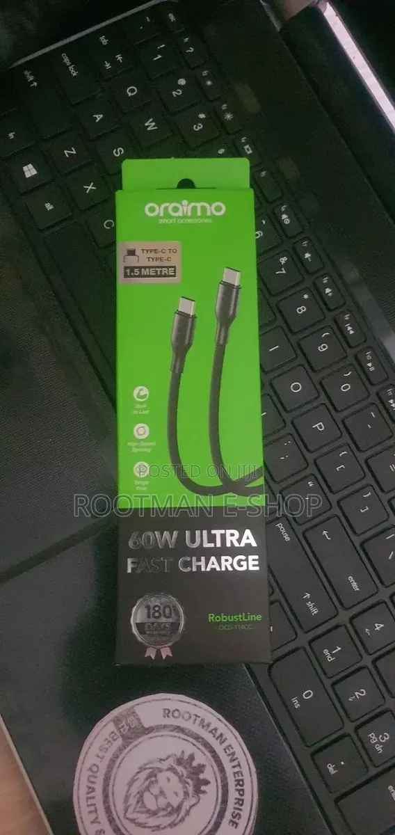3a Fast Charging Type-c To Type-c 1.5m · Photo 1