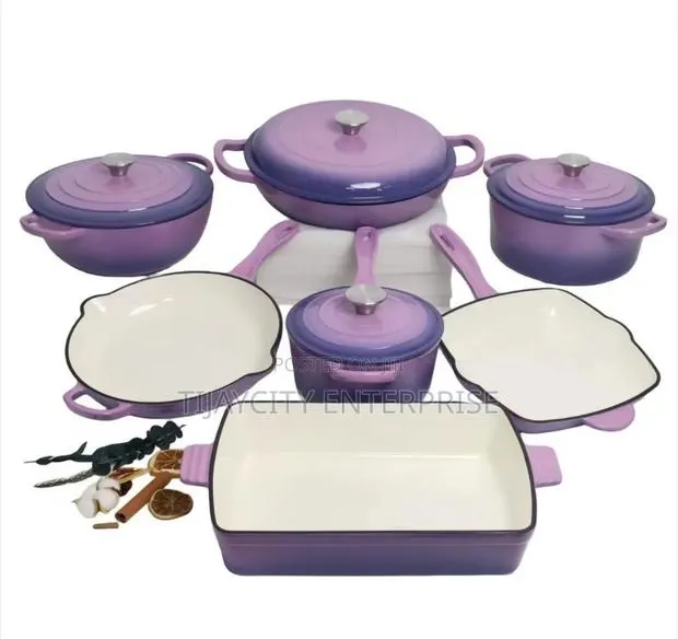 11pcs Cast Iron Cookware · Photo 1