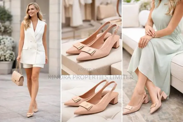 Beautiful Nude/Blush Beige Colour Shoes for Ladies · Photo 1