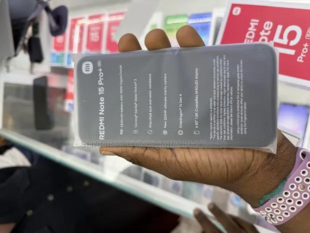 New Xiaomi Redmi Note 15 Pro+ 256 GB Black · Photo 1