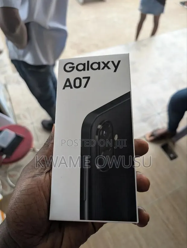 New Samsung Galaxy A07 128 GB Black · Photo 1